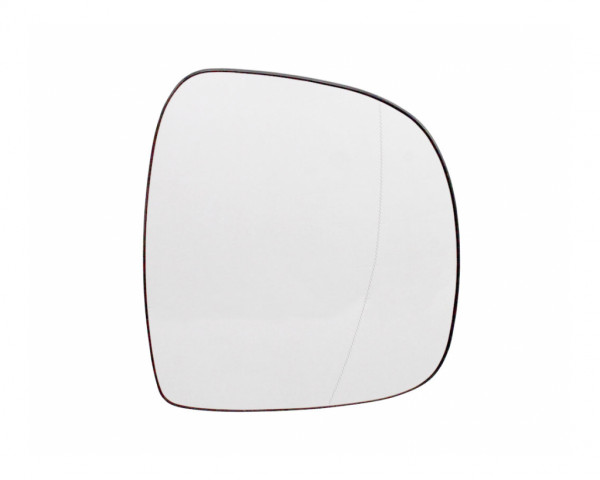 Spiegelglas asphärisch Chrom beheizbar