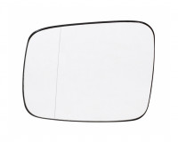 Spiegelglas asphärisch Chrom beheizbar Spiegelglas asphärisch Chrom beheizbar