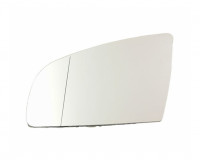Spiegelglas asphärisch Chrom beheizbar Spiegelglas asphärisch Chrom beheizbar
