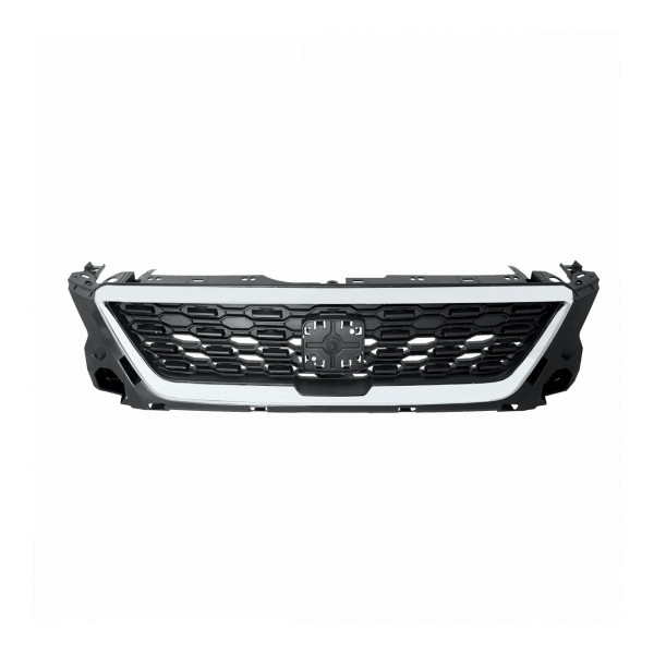 Kühler Gitter Kühlergrill Schwarz Chrom