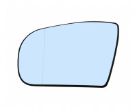 Spiegelglas asphärisch blau beheizbar Spiegelglas asphärisch blau beheizbar