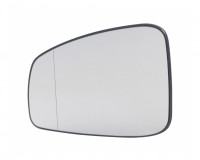 Spiegelglas asphärisch Chrom beheizbar Spiegelglas asphärisch Chrom beheizbar