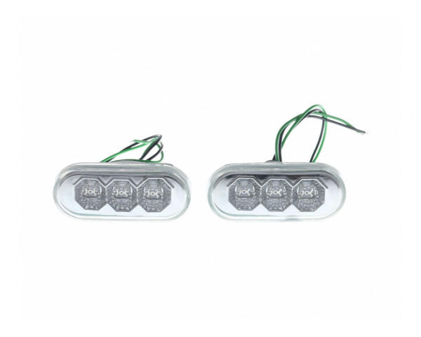 Blinker Seitenblinker durchsichtig-silberLED