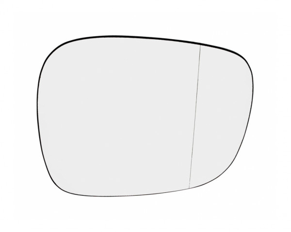 Spiegelglas asphärisch beheizbar
