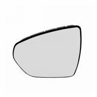 Spiegelglas mit Grundplatte beheizbar asphärisch Glas verchromt Spiegelglas mit Grundplatte beheizbar asphärisch Glas verchromt