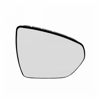 Spiegelglas mit Grundplatte beheizbar asphärisch Glas verchromt Spiegelglas mit Grundplatte beheizbar asphärisch Glas verchromt