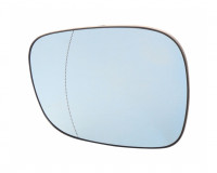 Spiegelglas asphärisch blau beheizbar Spiegelglas asphärisch blau beheizbar