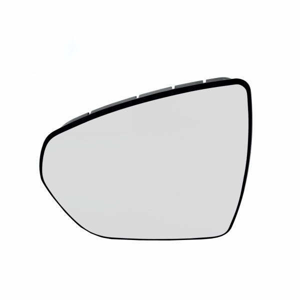 Spiegelglas mit Grundplatte beheizbar asphärisch Glas verchromt