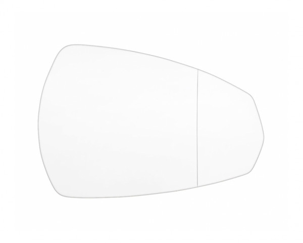 Spiegelglas Rechts Asph. Chrom Heizb.
