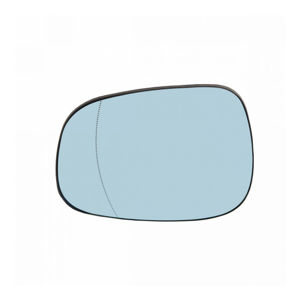 Spiegelglas Außenspiegel asphärisch blau beheizbar