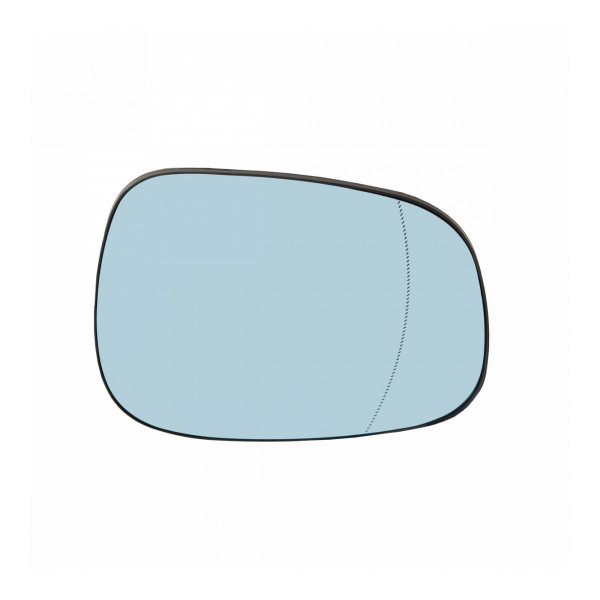 Spiegelglas asphärisch blau beheizbar