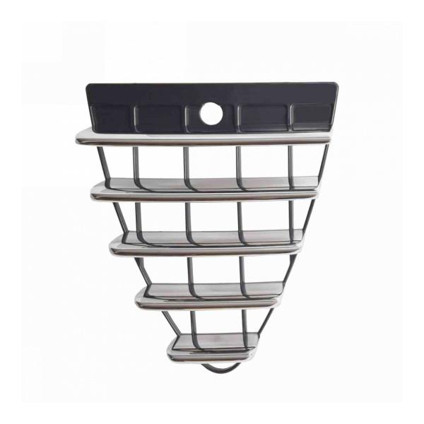 Kühler Gitter Schwarz Chrom