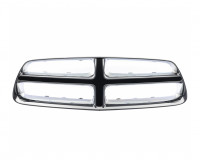 Kühler Gitter Grill Vorne Mitte Schwarz Chrom Kühler Gitter Grill Vorne Mitte Schwarz Chrom