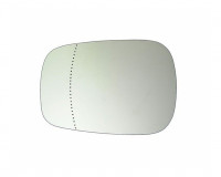 Spiegelglas asphärisch Chrom beheizbar Spiegelglas asphärisch Chrom beheizbar