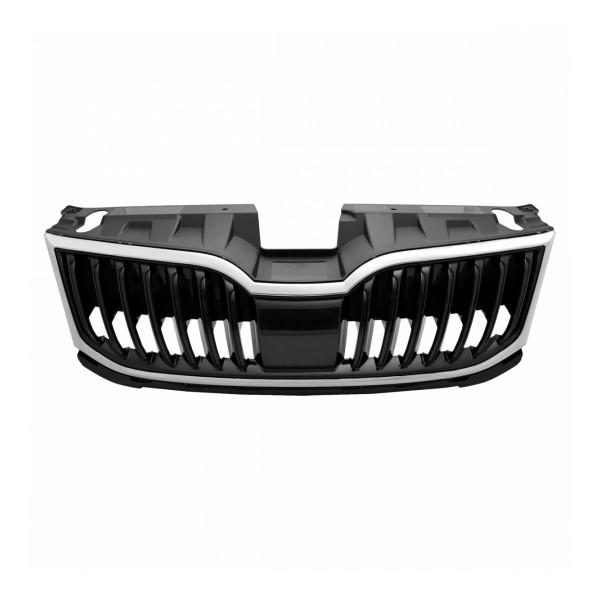 Kühlergrill Chrom schwarz