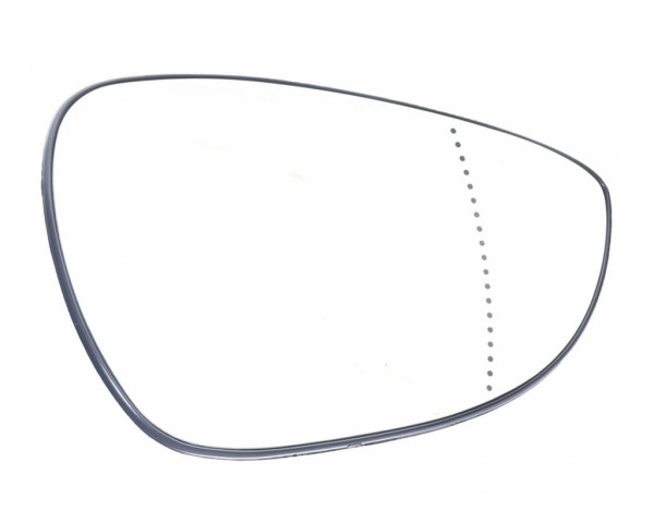 Spiegelglas asphärisch Chrom beheizbar