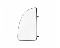 Spiegelglas konvex Chrom beheizbar Spiegelglas konvex Chrom beheizbar
