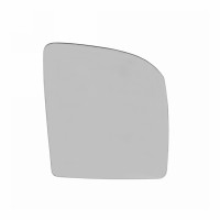 Spiegelglas mit Grundplatte Rechts beheizbar konvex Glas verchromt oberer Teil Spiegelglas mit Grundplatte Rechts beheizbar konvex Glas verchromt oberer Teil