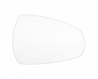 Spiegelglas konvex beheizbar Verchromt